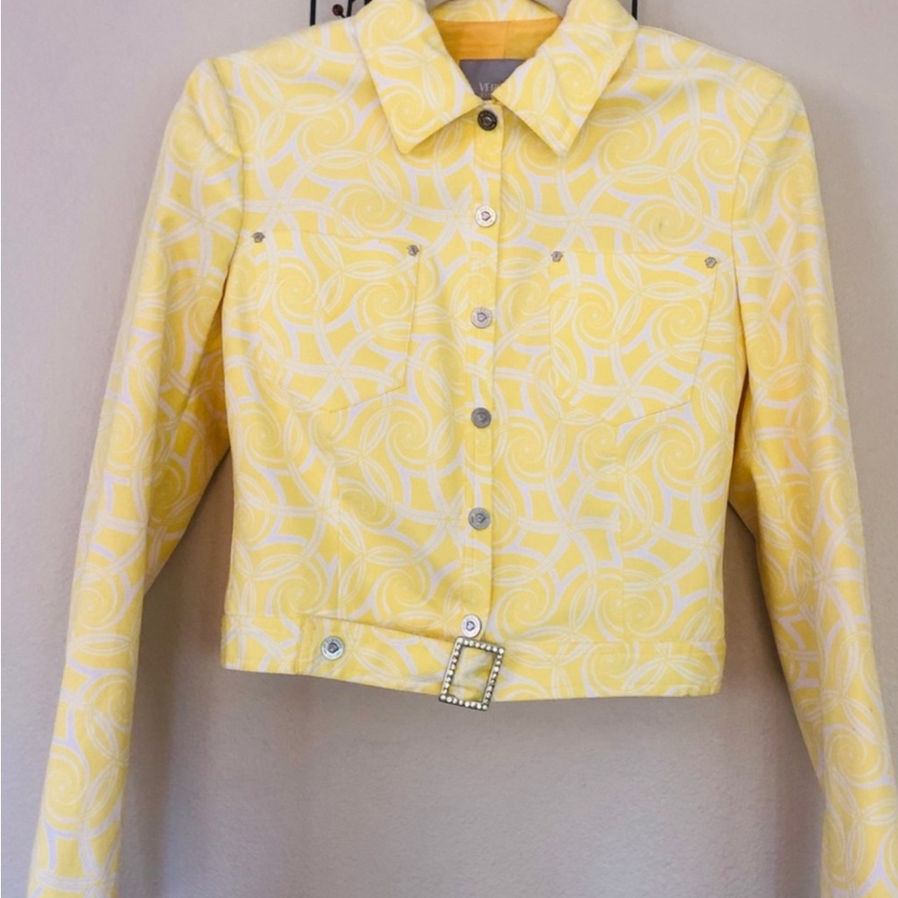 Stylish Yellow Women's Jacket